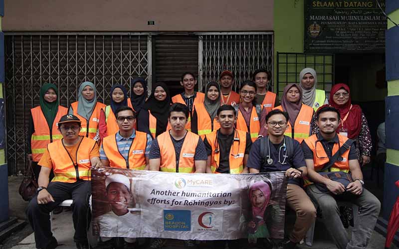 Saringan kesihatan percuma untuk komuniti Rohingya  MyCARE